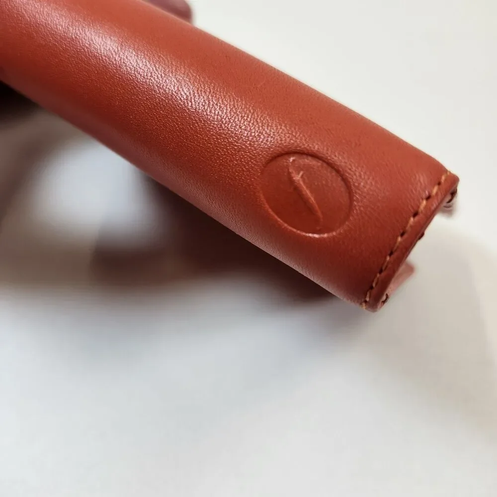 Filofax Mini Bloomsbury Organizer Deluxe Leather Orange Address Book Planner